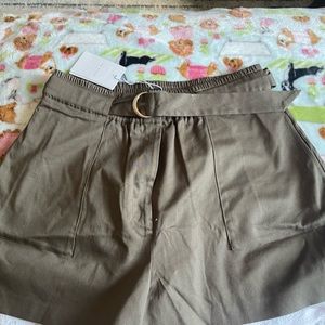 Olive green Ted baker size 4 shorts